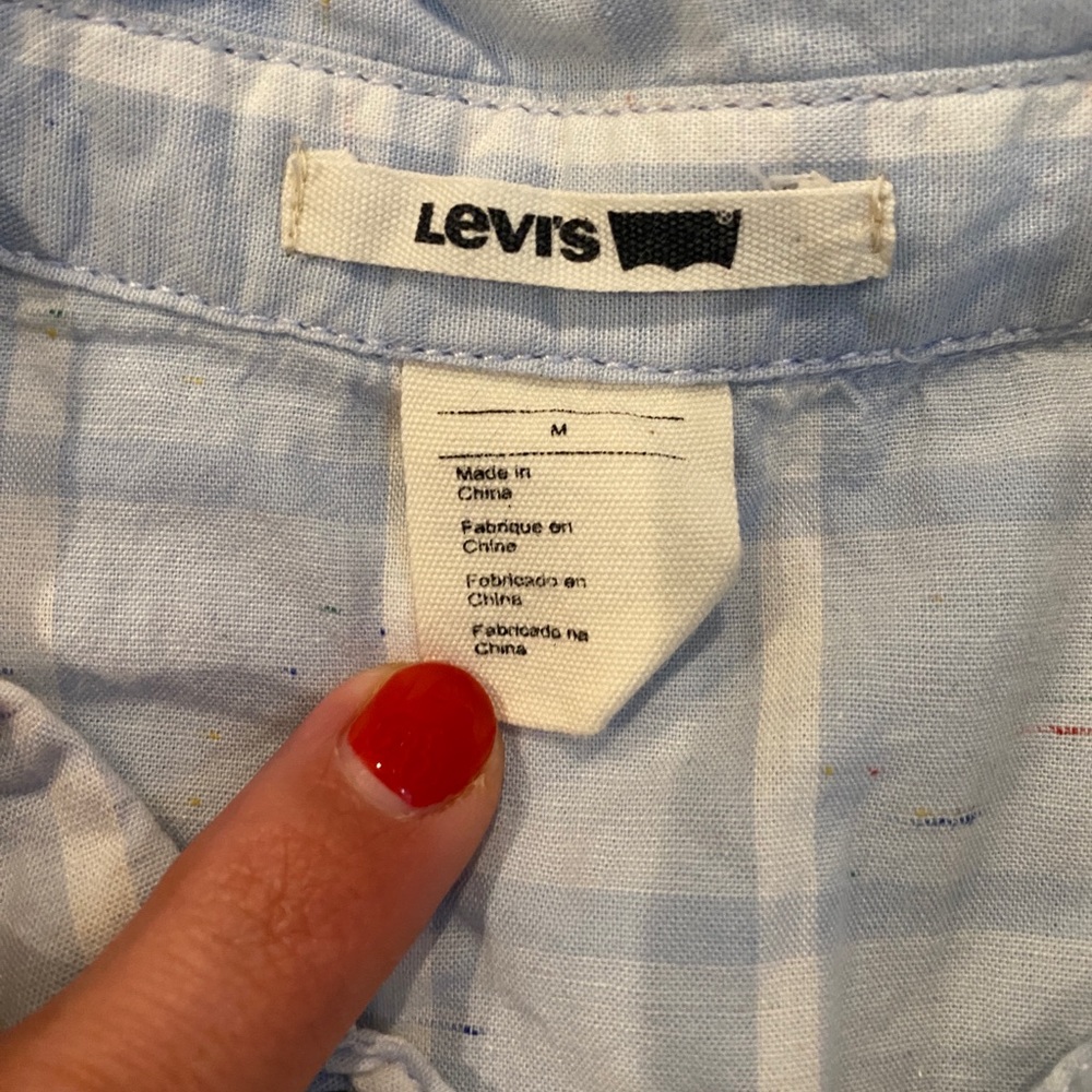 Levi’s Rumi Button Up Tank size M - Picture 4 of 6
